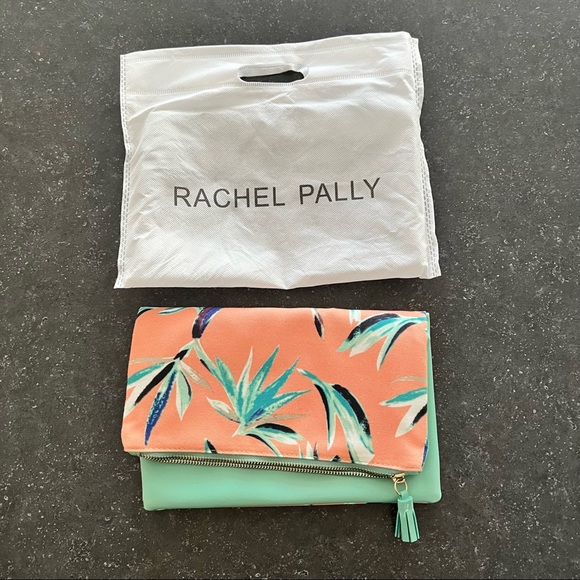 Rachel Pally tropical print reversible clutch - Picture 2 of 5